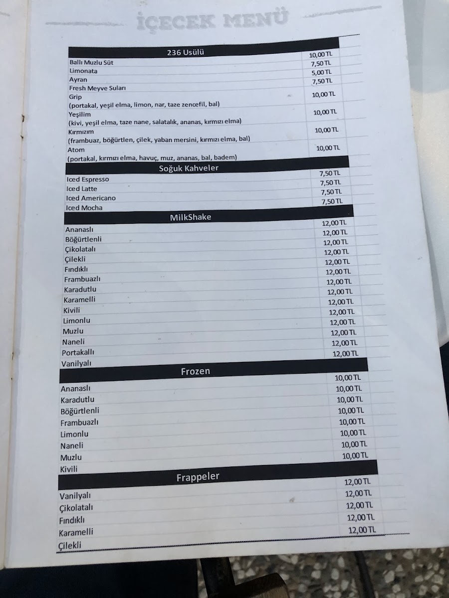 Menu Cafe 236 Serpme Kahvaltı Ve Restoran-4